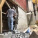 That wall didn't come easily